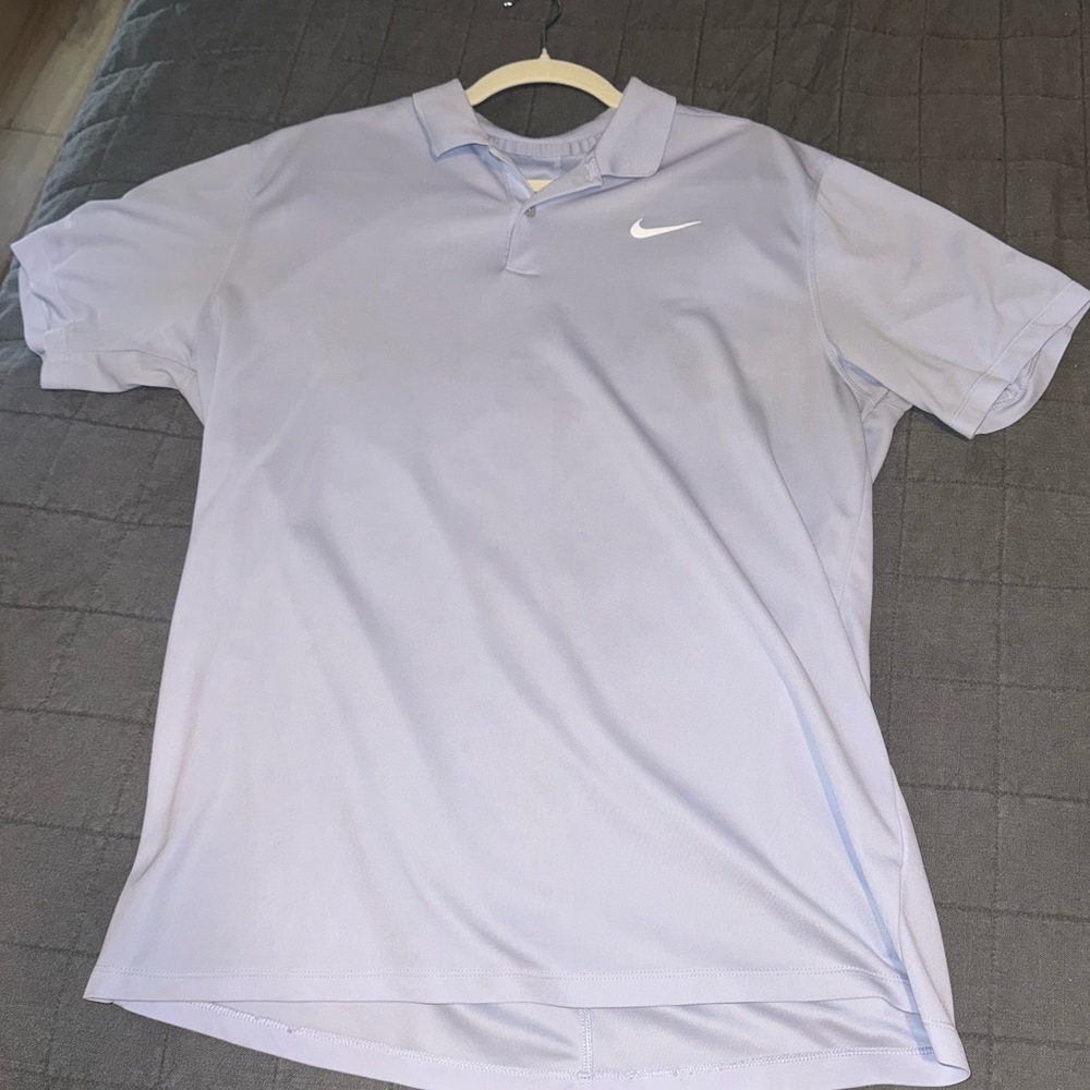 Nike Men's Light Purple Golf DriFit Polo Shirt